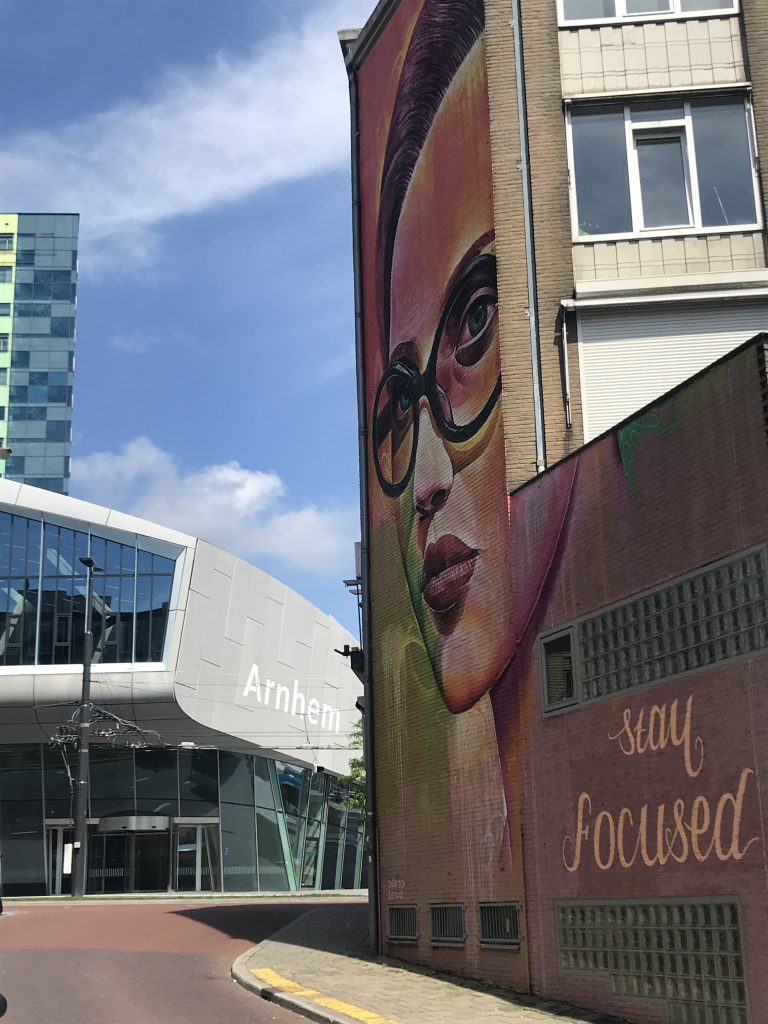 Streetart in Arnhem: Stay Focussed